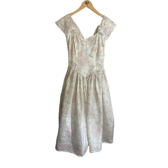 Gunne Sax Dresses & Skirts - Vintage Jessica McClintock For Gunne Sax Floral Prairie Dress - 7/8